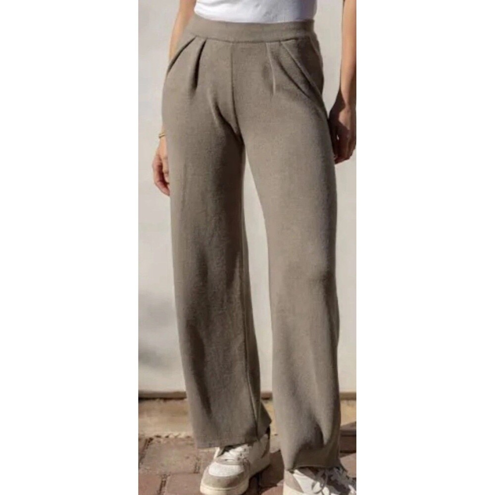 Women’s Mersea Pants Seaport Knit Pant Large Classic Pull On Comfort Lounge